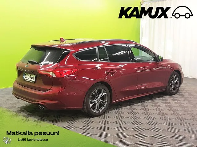 Ford Focus 1,0 EcoBoost 125hv A8 ST-Line Wagon / Vakionopeudensäädin / Suomi-auto / Ratinlämmitin / Vetokoukku Image 4