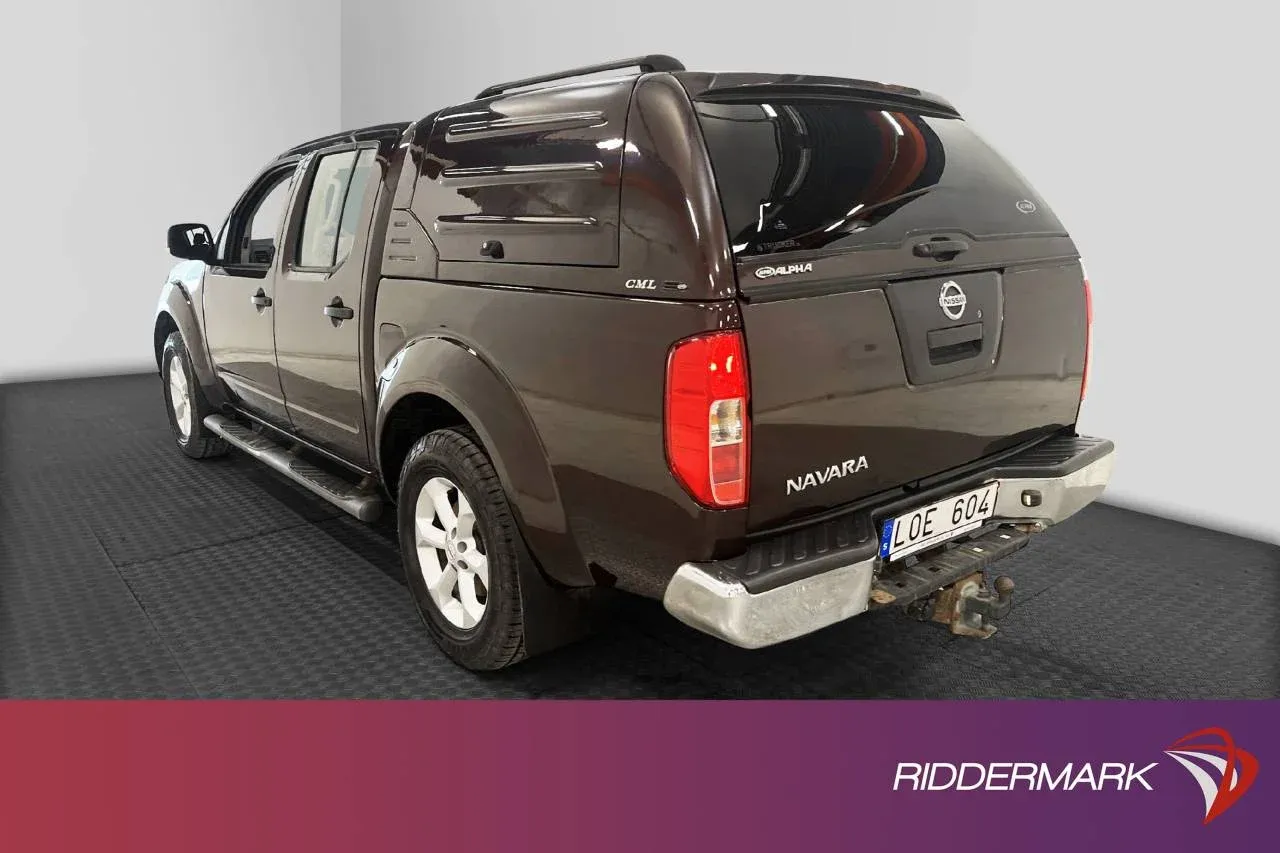 Nissan Navara 2.5dCi 190hk Automat 4x4 Dragkrok Kåpa Moms Image 1